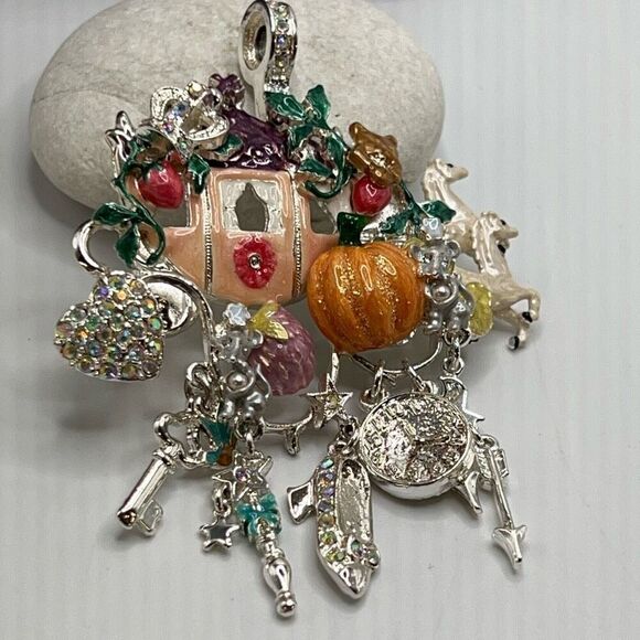 Kirks Folly Cinderella Coach Enhancer Silver - Picture 1 of 14